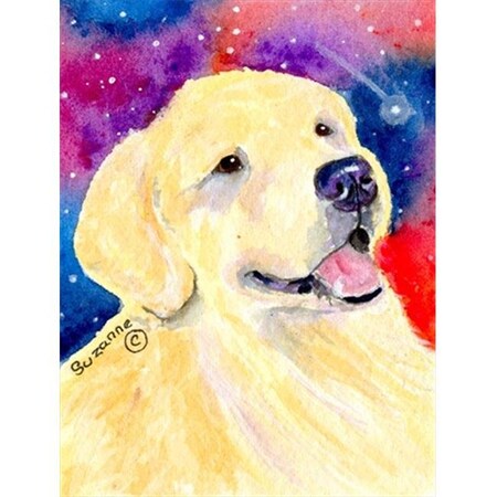 Carolines Treasures Carolines Treasures SS8753CHF 28 x 40 in. Golden Retriever House Size Canvas Flag SS8753CHF